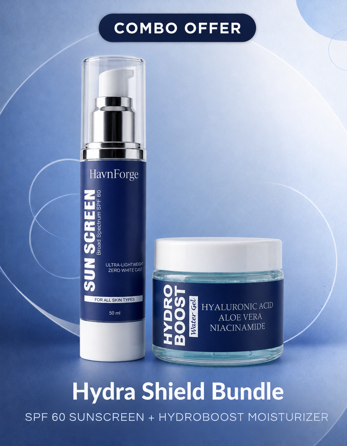 SPF 60 Sunscreen + Hydro-Boost Moisturizer